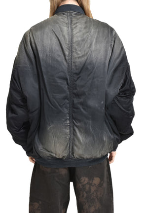 AGED FLIGHT JACKET / BLK