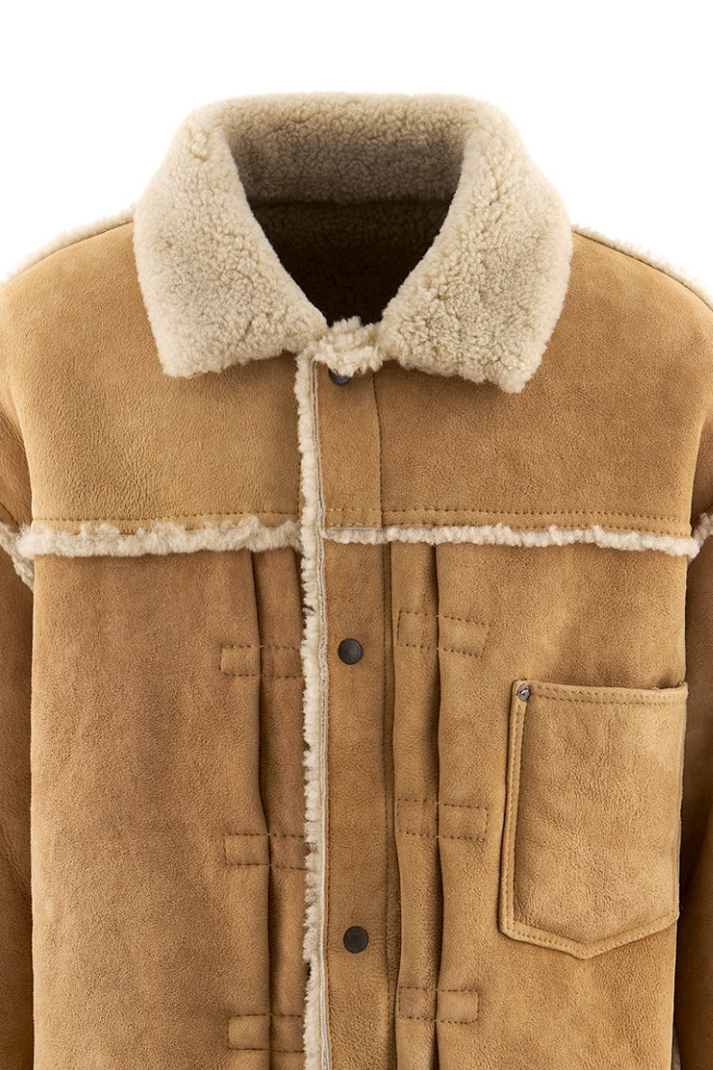 BB_MOUTON JACKET/MOUTON / BEI