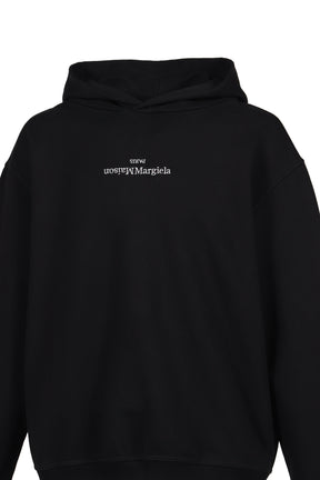 SWEATSHIRT(S50GU0167-S25503) / BLK/ WHT EMBROIDERY