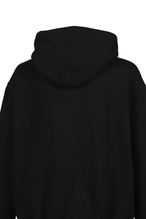 SWEATSHIRT(S50GU0167-S25503) / BLK/ WHT EMBROIDERY