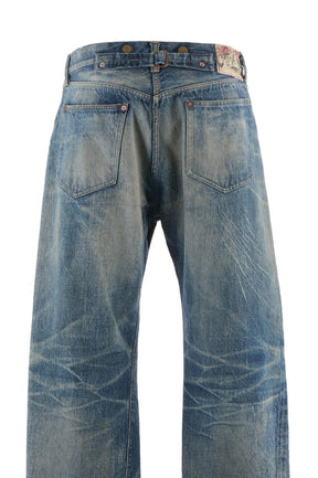 BB_DENIM PNT/5PKTS DAMAGE / BLU