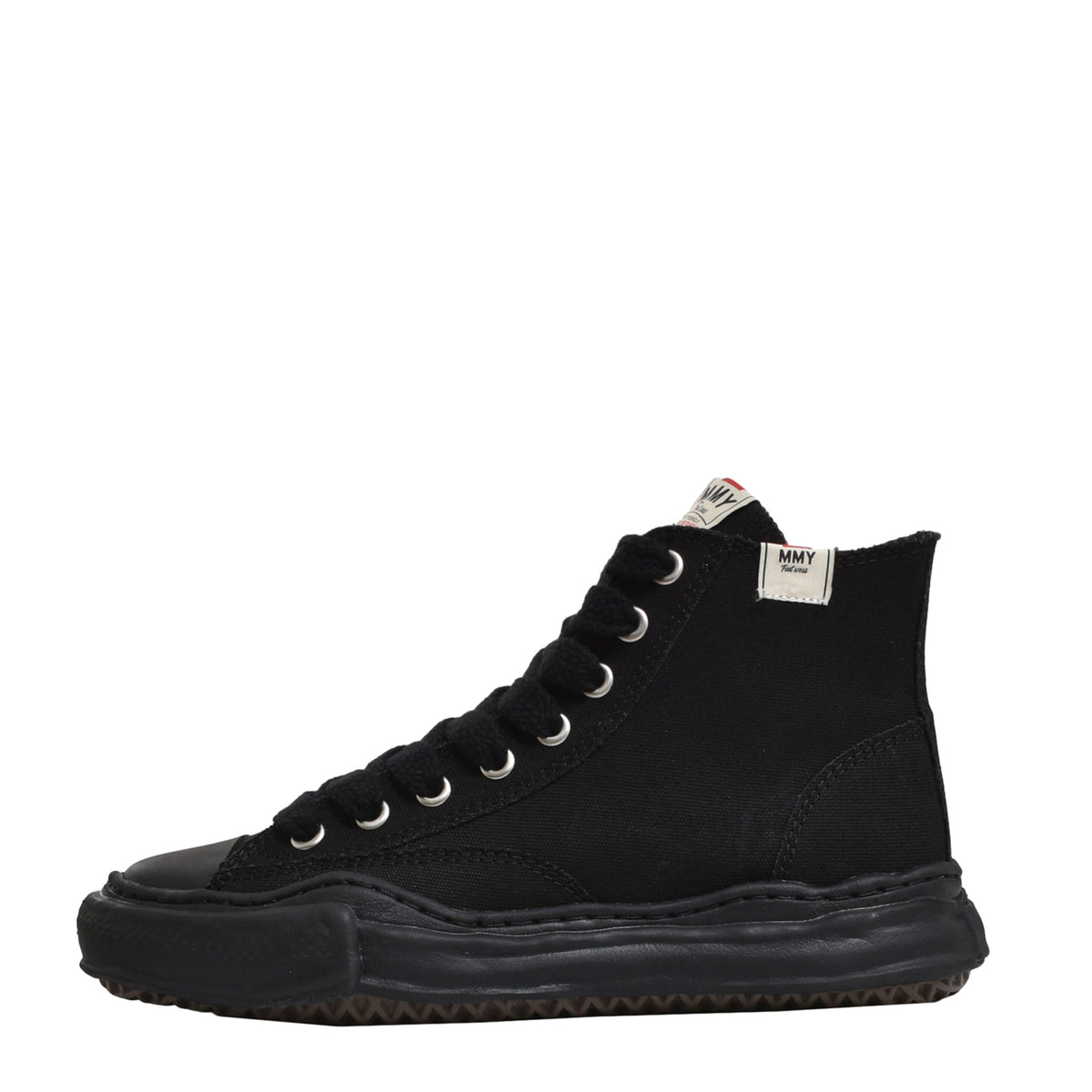 Maison MIHARA YASUHIRO SS25 PETERSON HIGH CANVAS / BLK BLK - NUBIAN