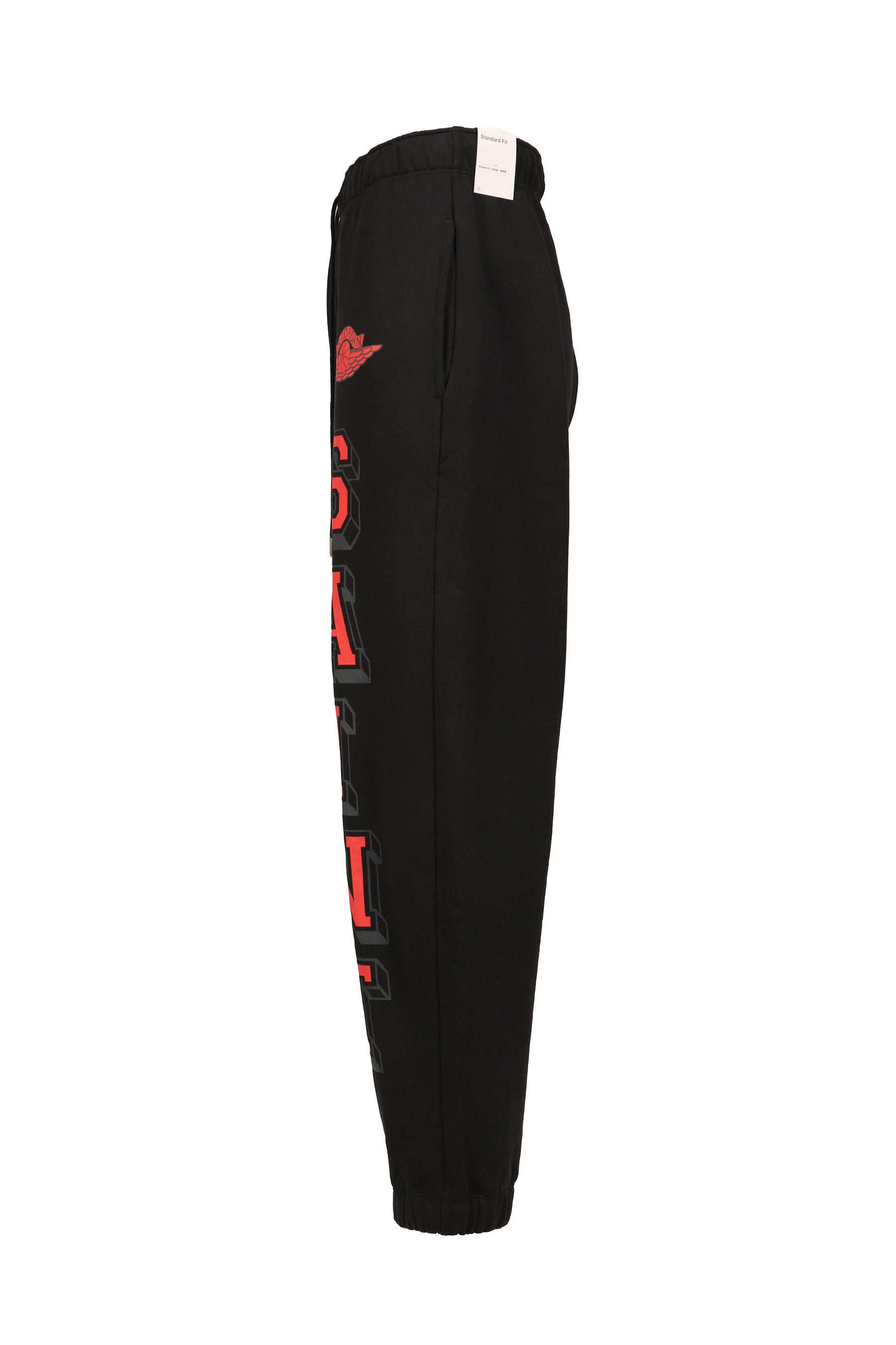 M J SM FLC PANT / BLK
