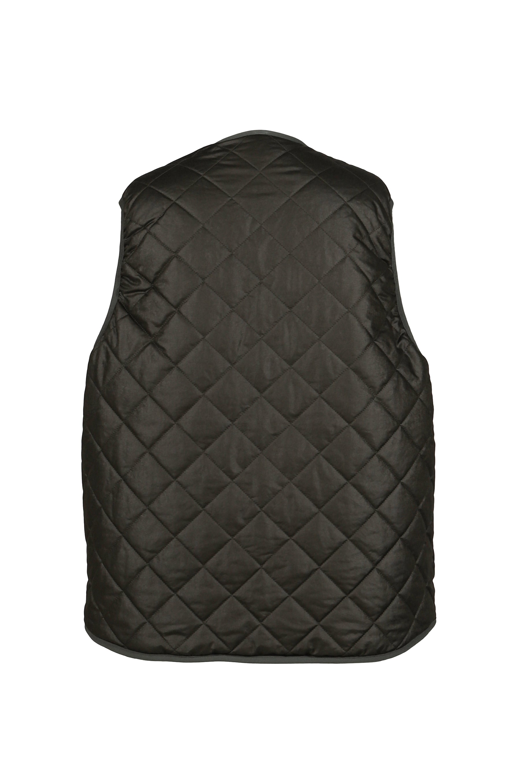 TECH REVERSIBLE BRITISH HUNTER FUR VEST / D.GRN