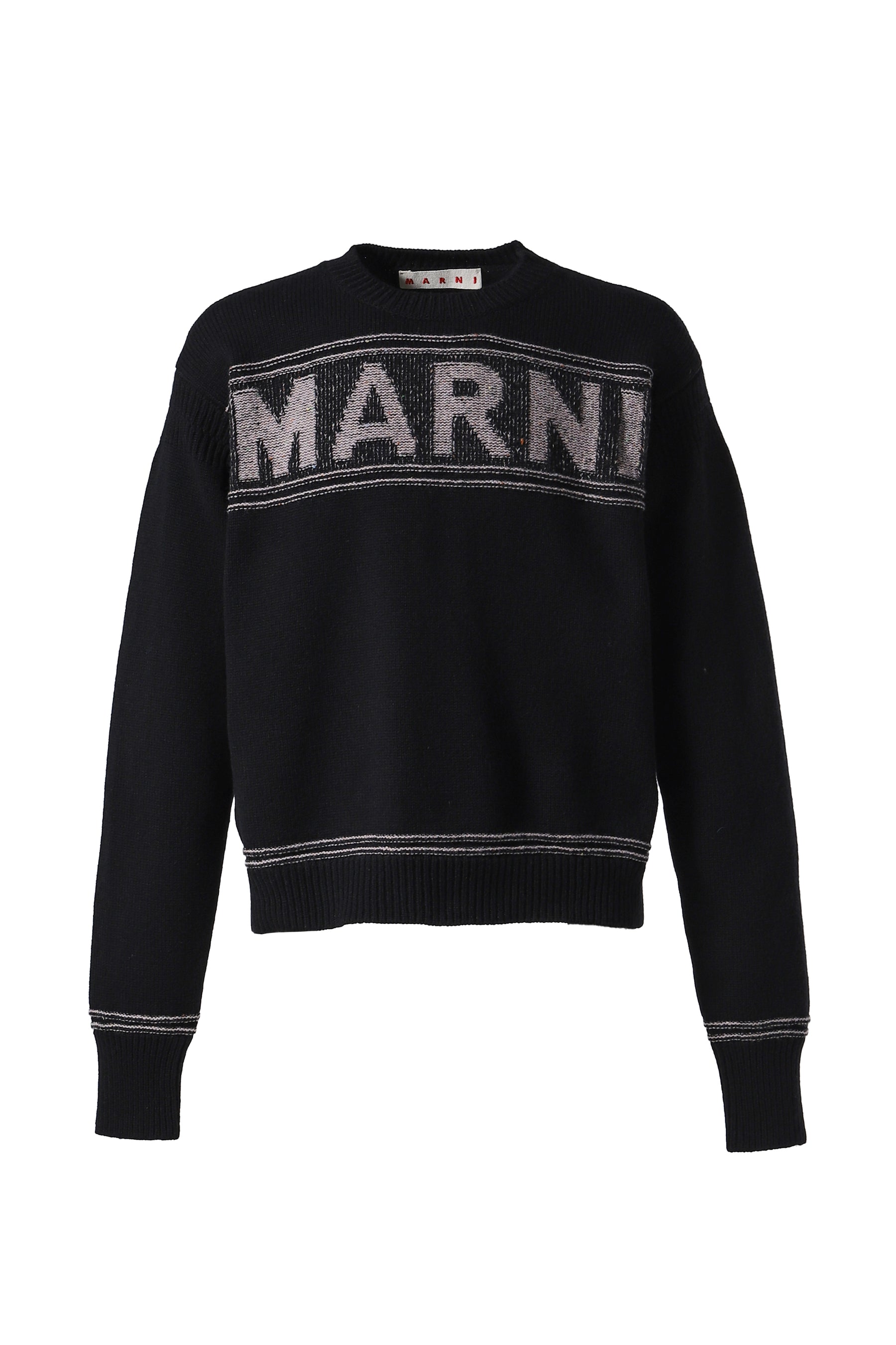 ROUNDNECK SWEATER / BLK