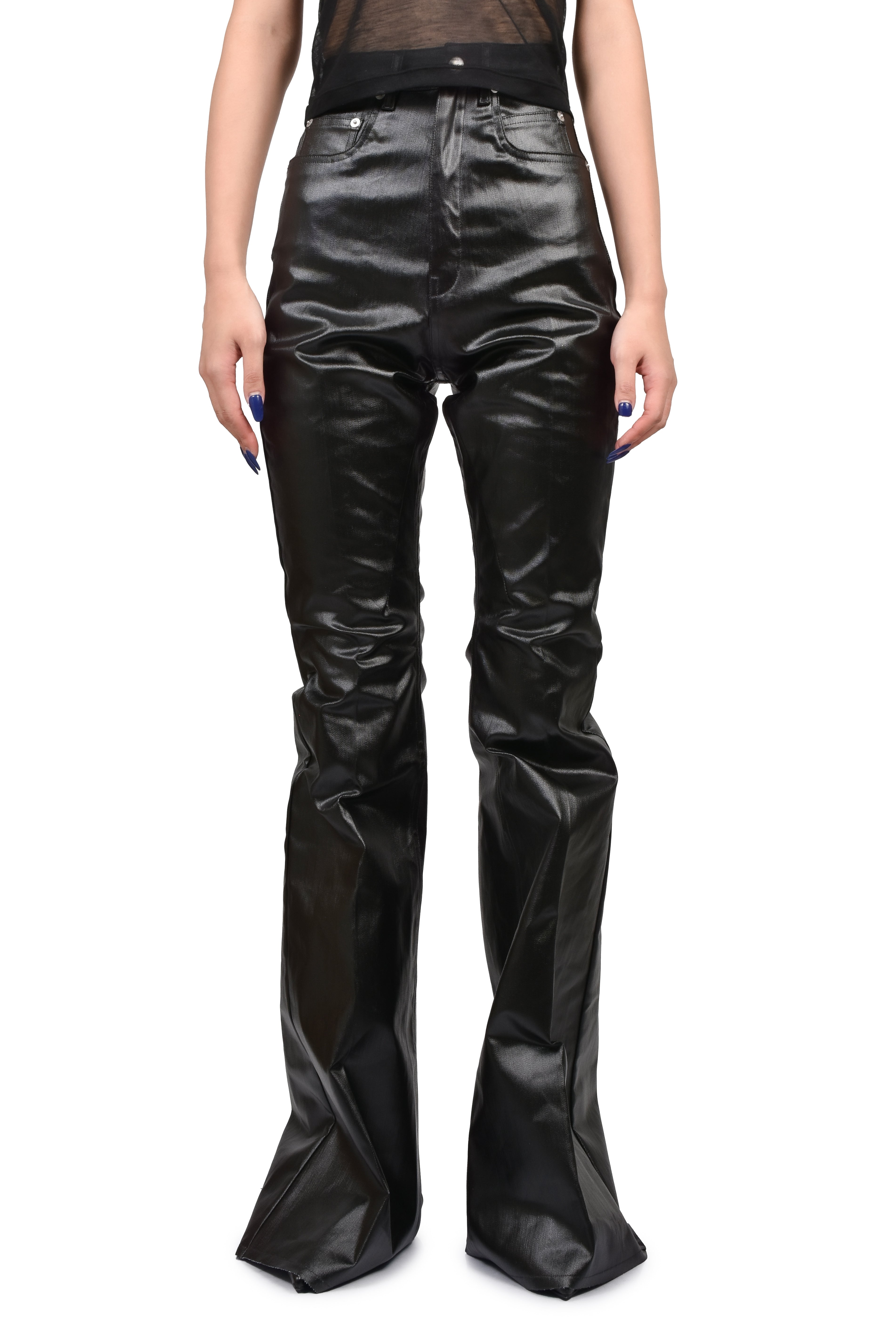 Rick Owens リックオウエンス SS25 BOLAN BOOTCUT / BLK - NUBIAN