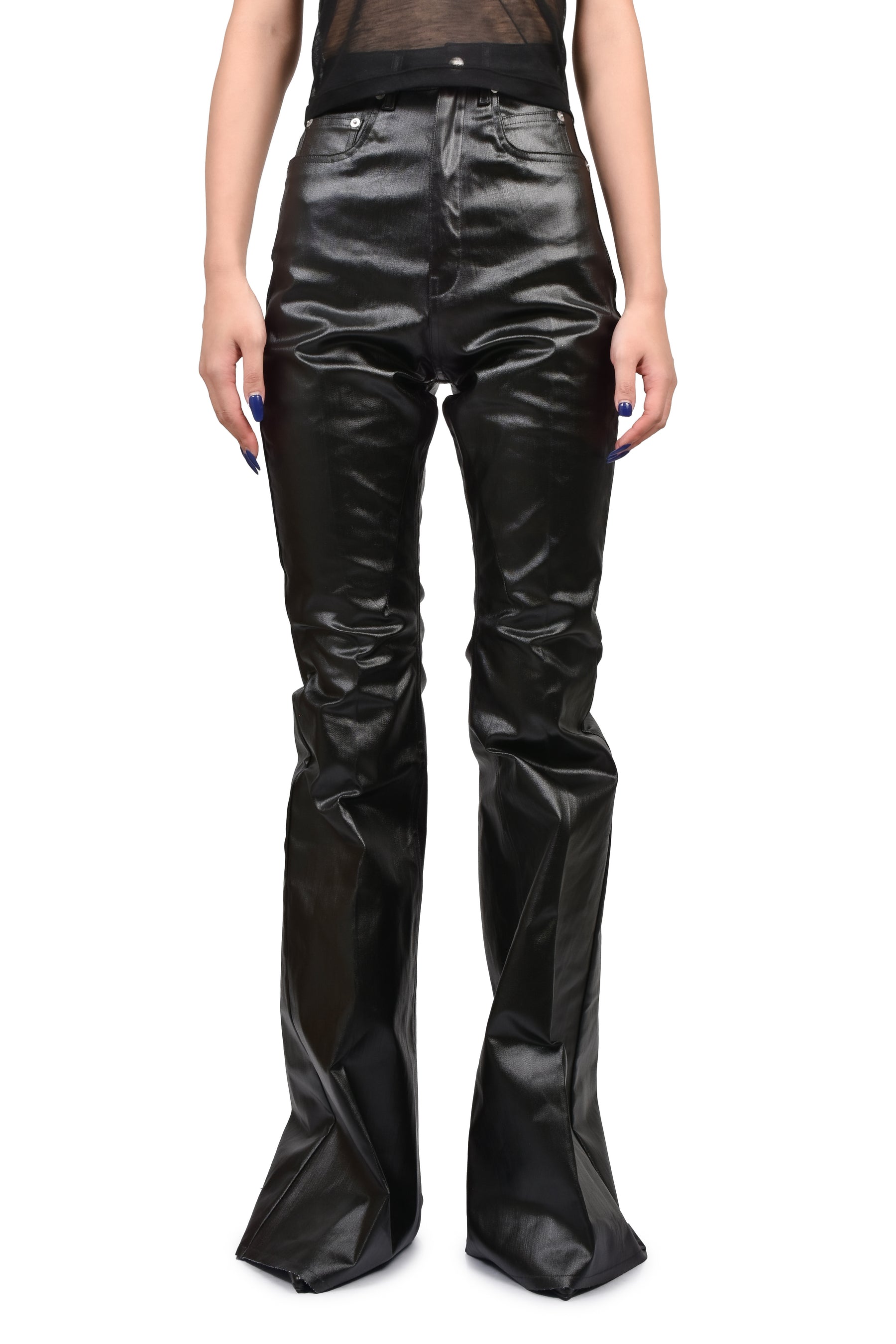 Rick Owens リックオウエンス SS25 BOLAN BOOTCUT / BLK - NUBIAN