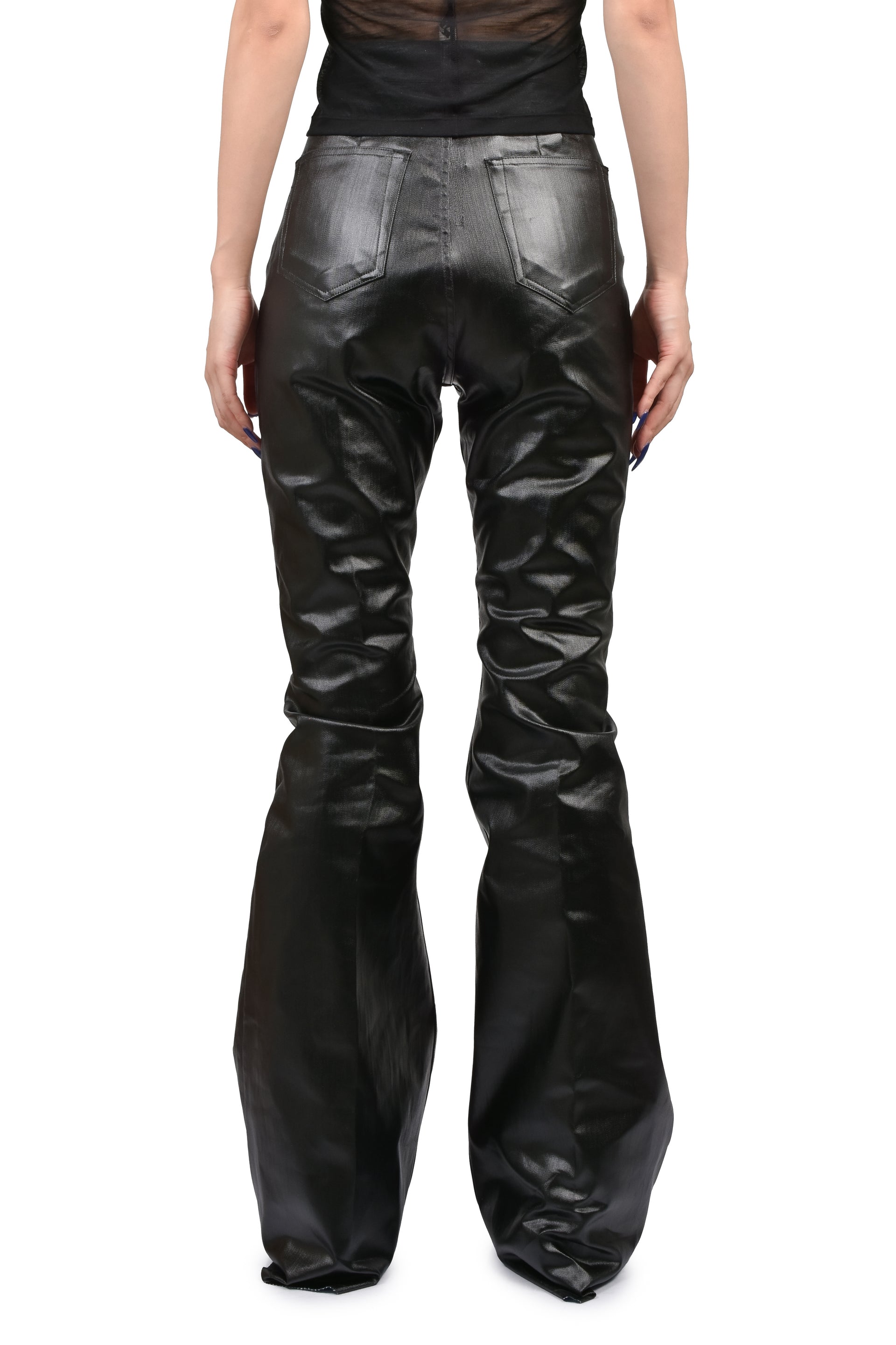 Rick Owens リックオウエンス SS25 BOLAN BOOTCUT / BLK - NUBIAN