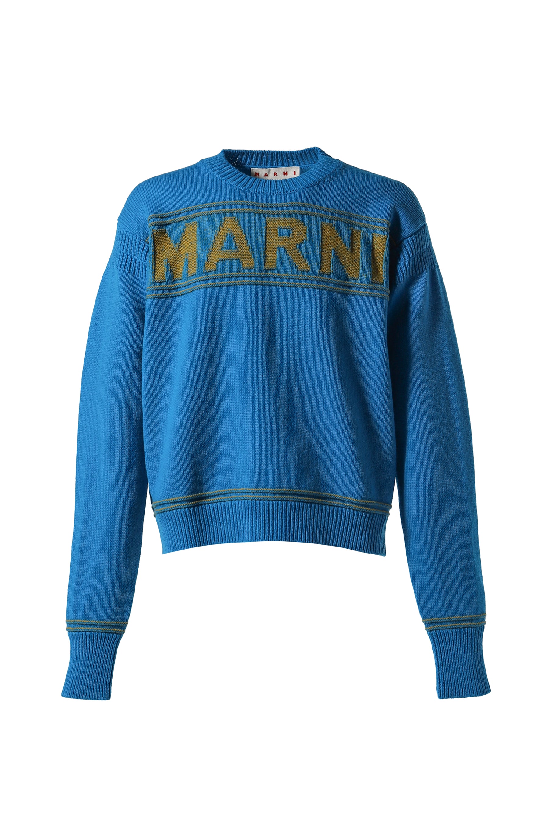 ROUNDNECK SWEATER / COBALT