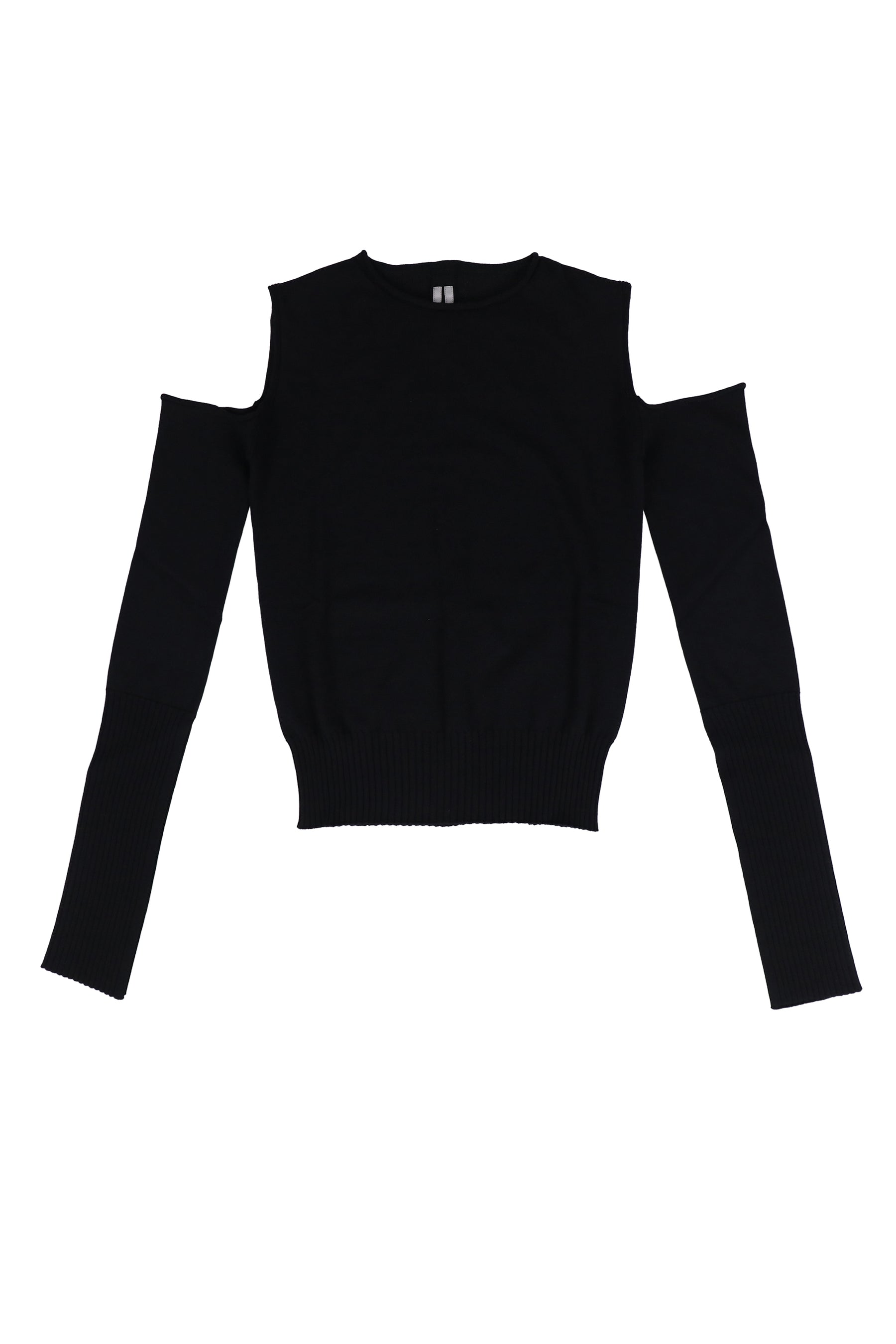 CAPE SLEEVE KNIT / BLK