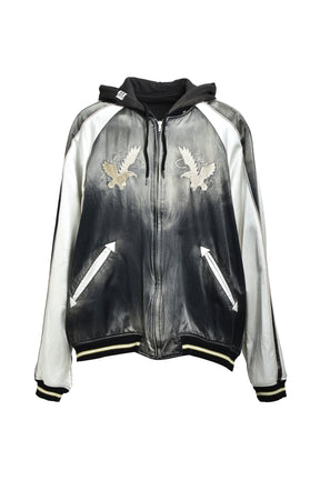 REVERSIBLE SOUVENIR JACKET / BLK