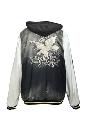 REVERSIBLE SOUVENIR JACKET / BLK