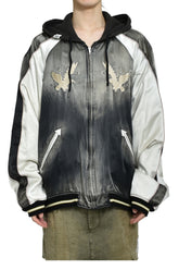 REVERSIBLE SOUVENIR JACKET / BLK