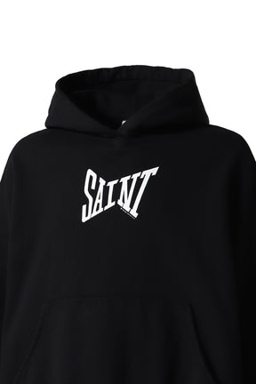 HOODIE/RIBON SAINT / BLK