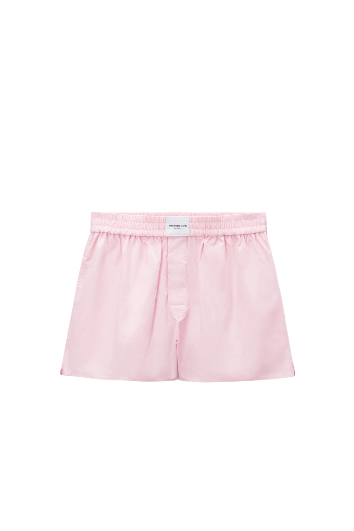 GANNI drawstring tech shorts - Pink