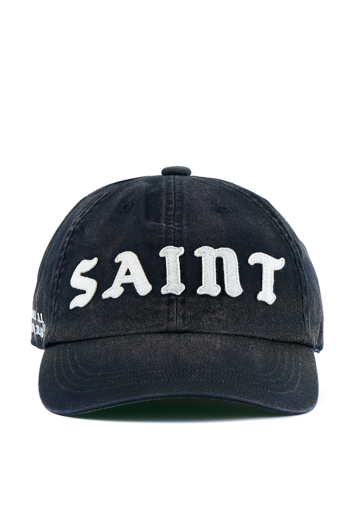 6PANEL CAP/SAINT / BLK