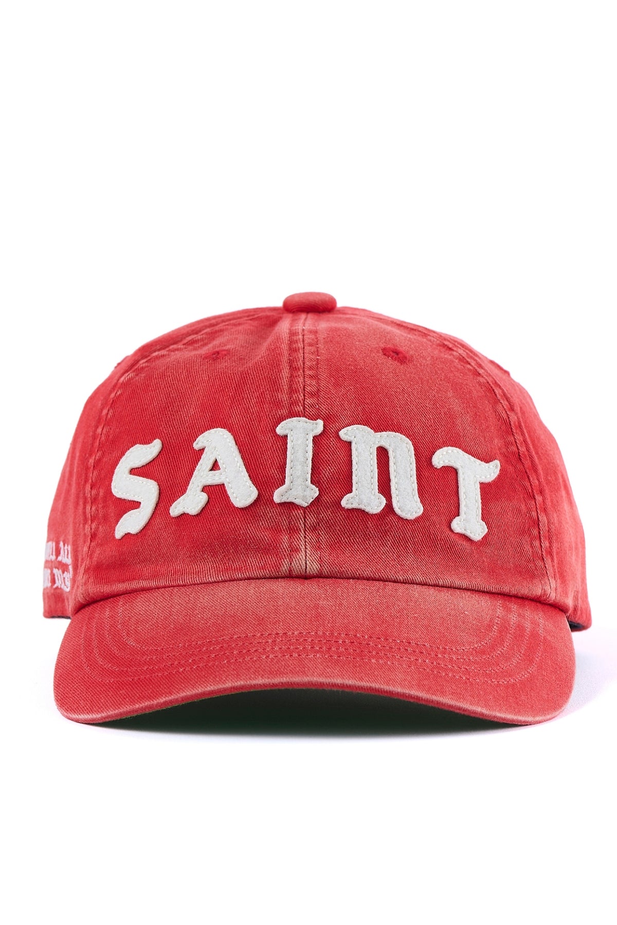 6PANEL CAP/SAINT / RED