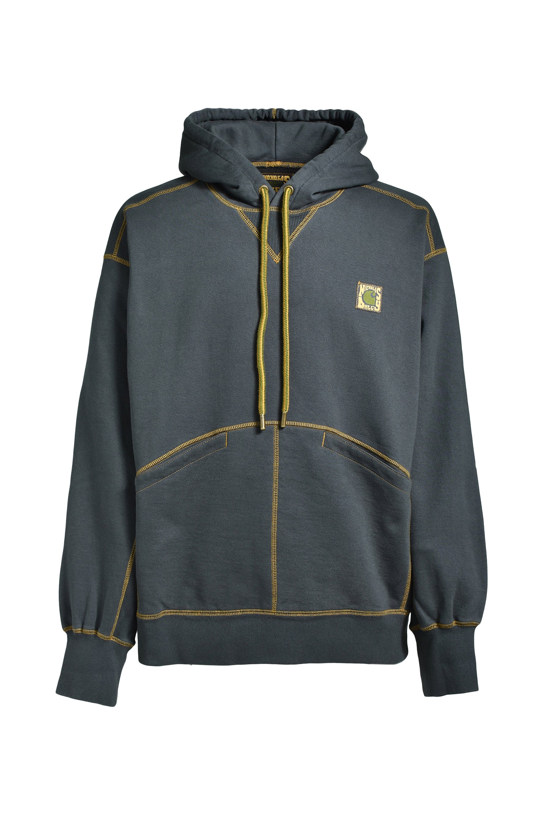 HOODIE / ND BLACK SAND / ND GOLDEN YELLOW