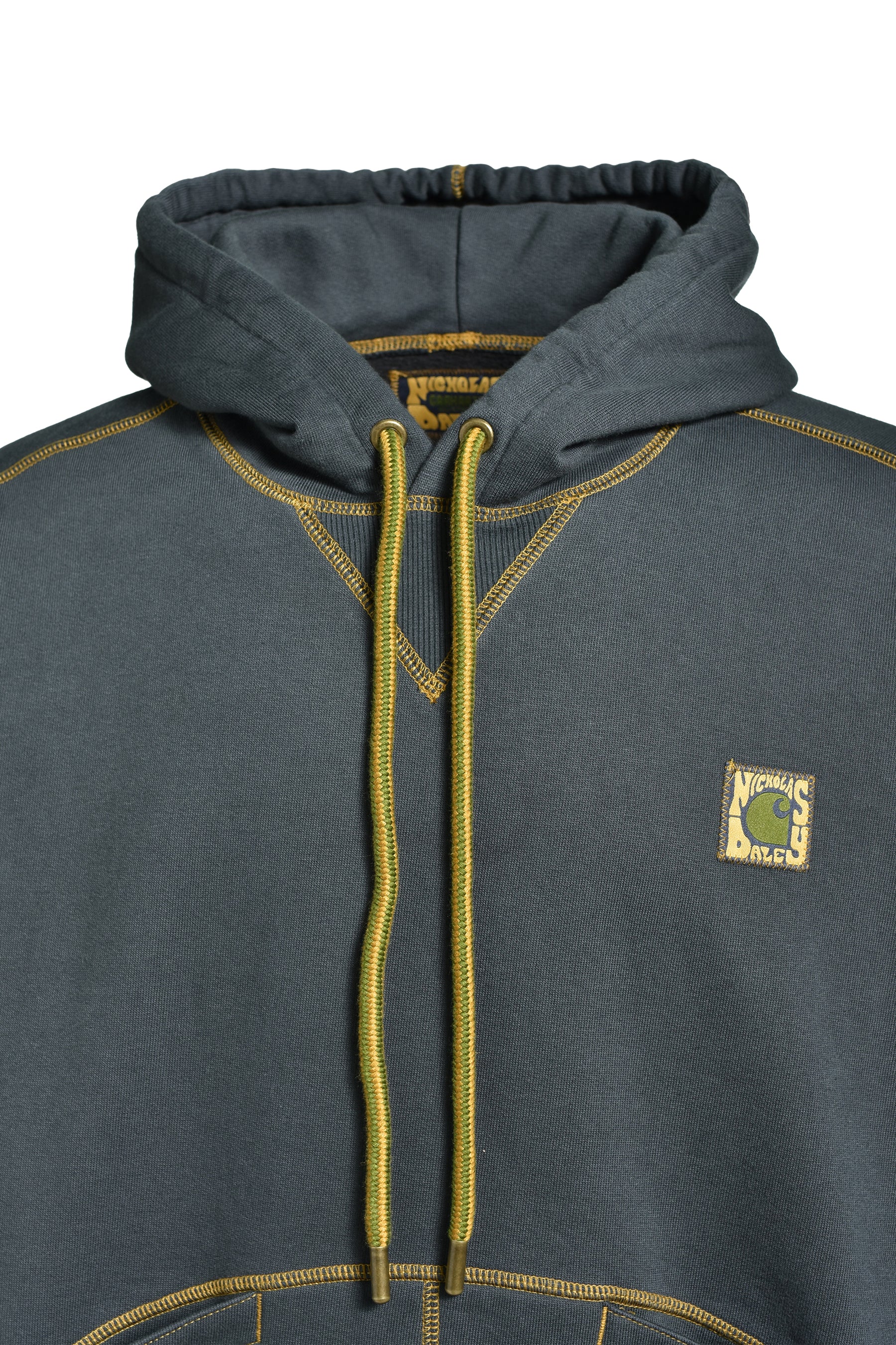 HOODIE / ND BLACK SAND / ND GOLDEN YELLOW