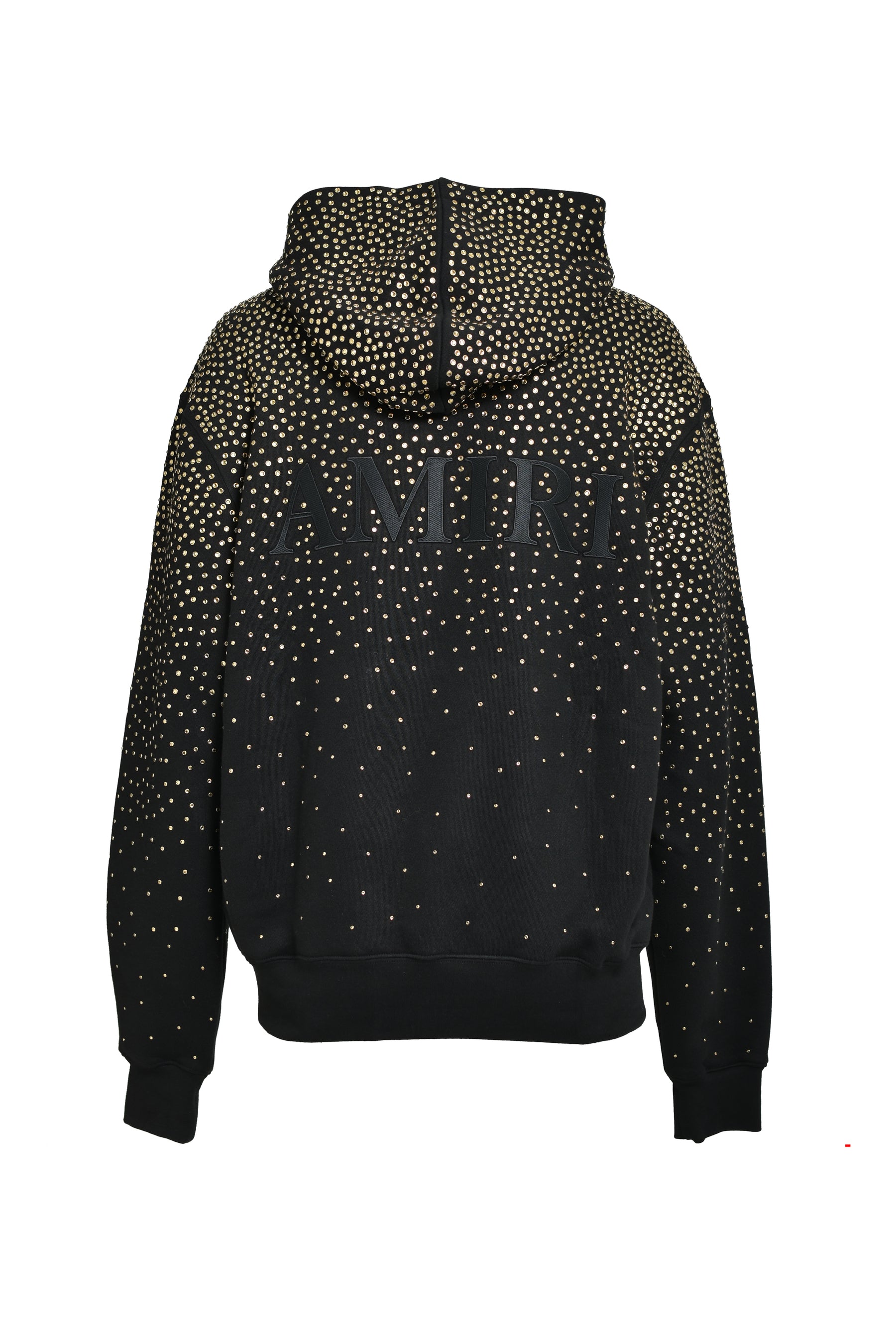 CRYSTAL AMIRI HOODIE / BLK