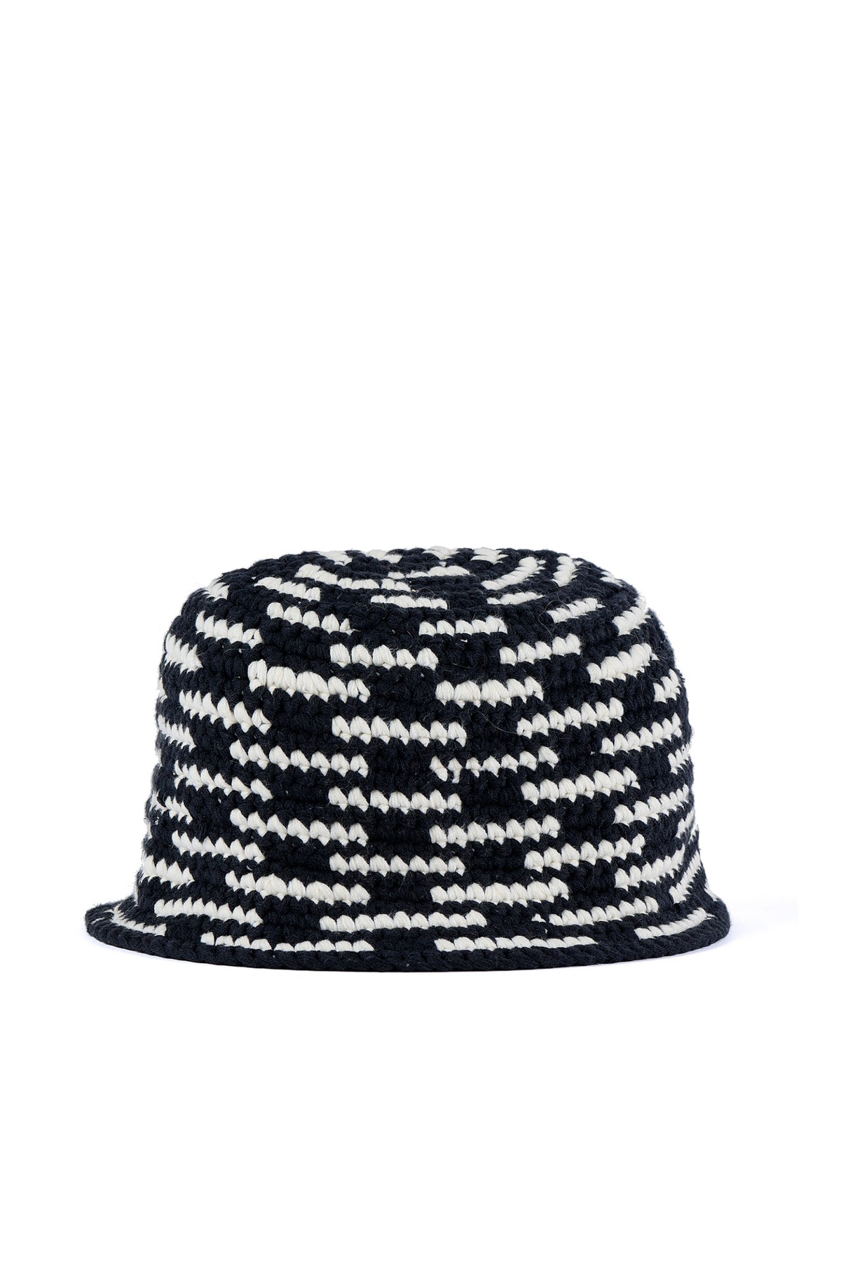 KNIT BUCKET HAT / BLK