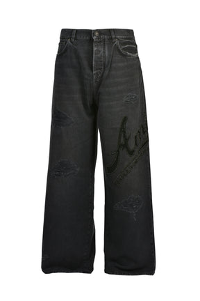 AMIRI HOLLYWOOD BAGGY JEAN / VINTAGE BLK