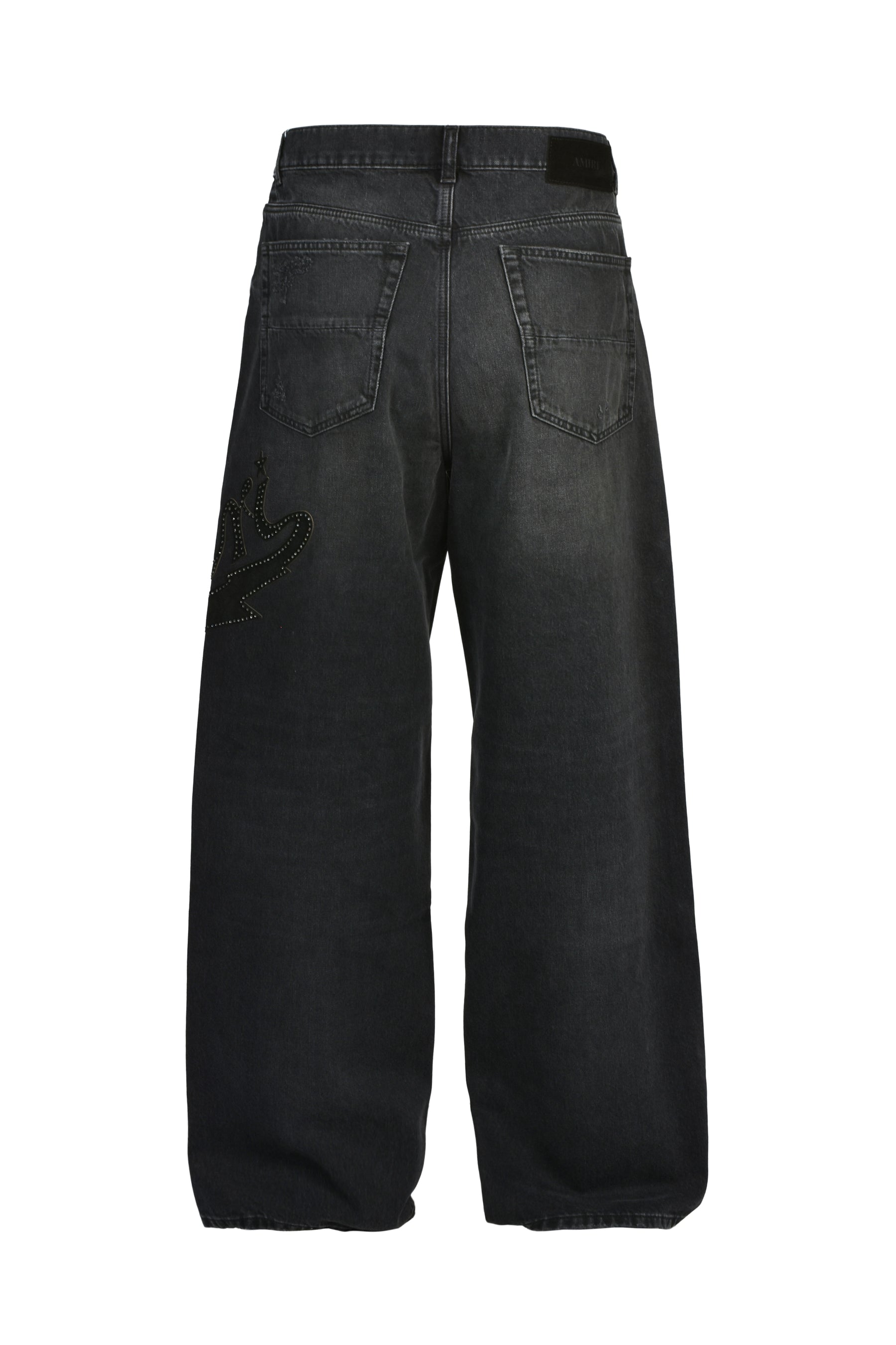 AMIRI HOLLYWOOD BAGGY JEAN / VINTAGE BLK