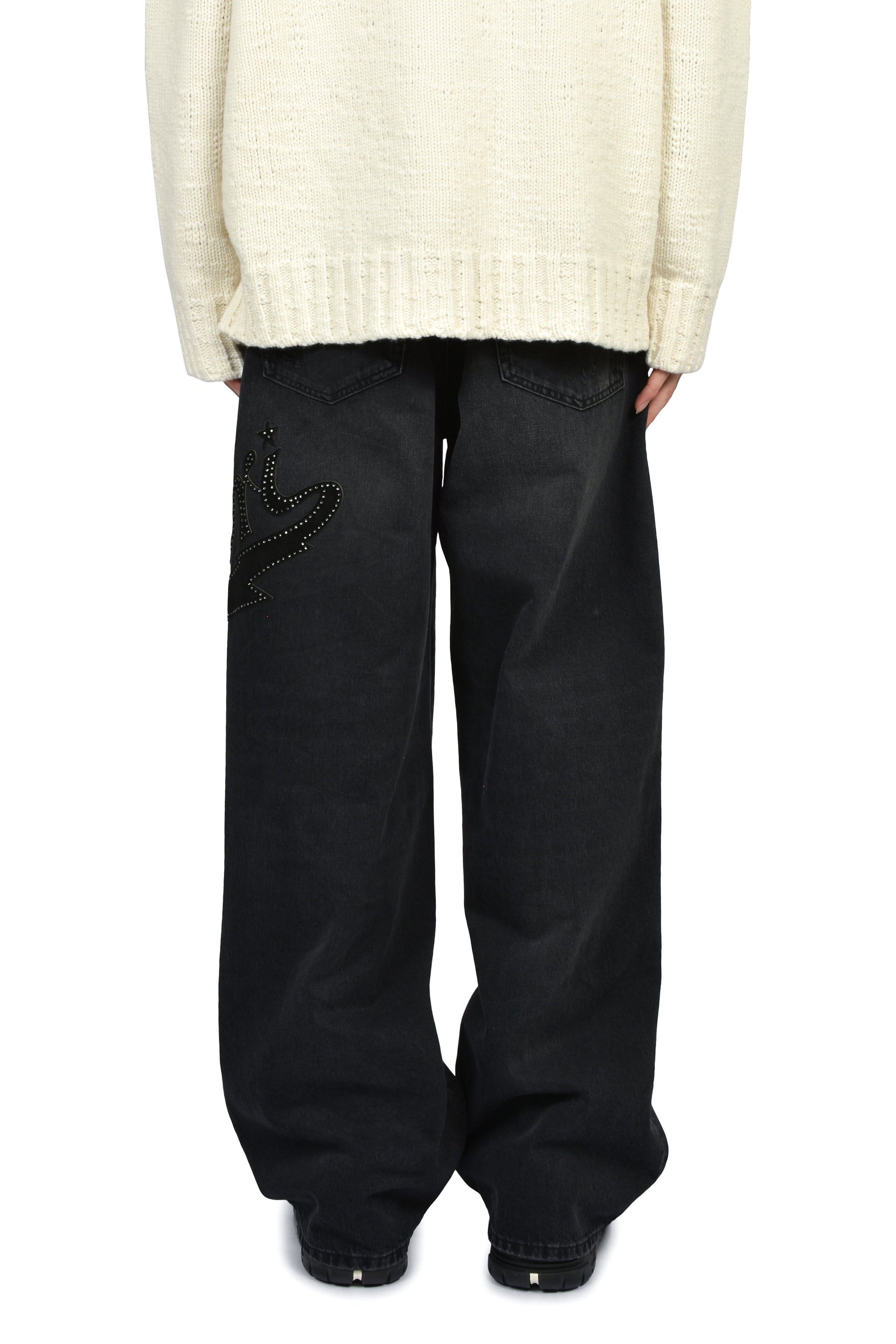 AMIRI HOLLYWOOD BAGGY JEAN / VINTAGE BLK