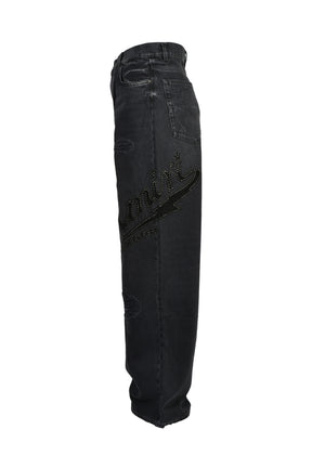 AMIRI HOLLYWOOD BAGGY JEAN / VINTAGE BLK