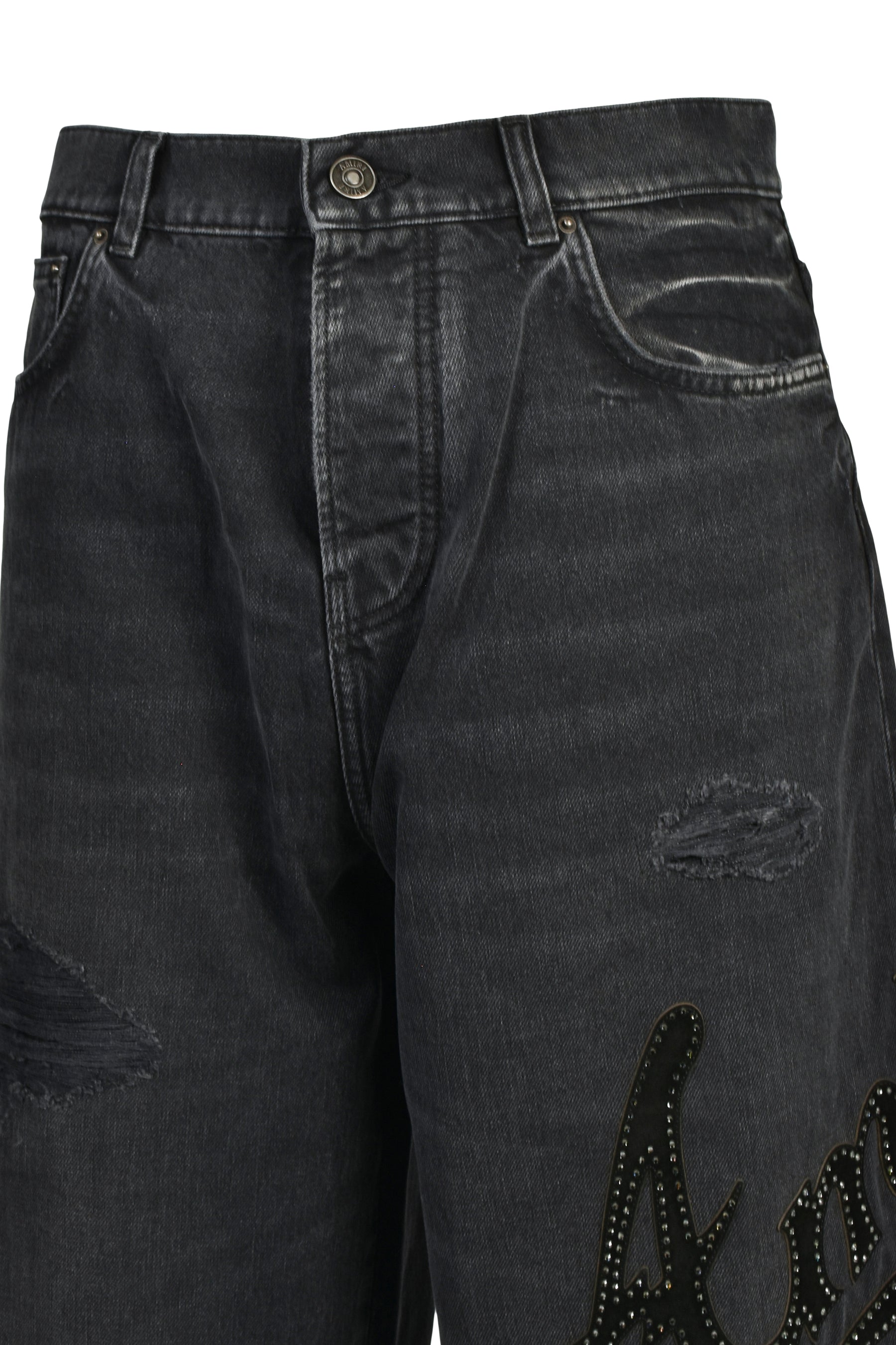 AMIRI HOLLYWOOD BAGGY JEAN / VINTAGE BLK