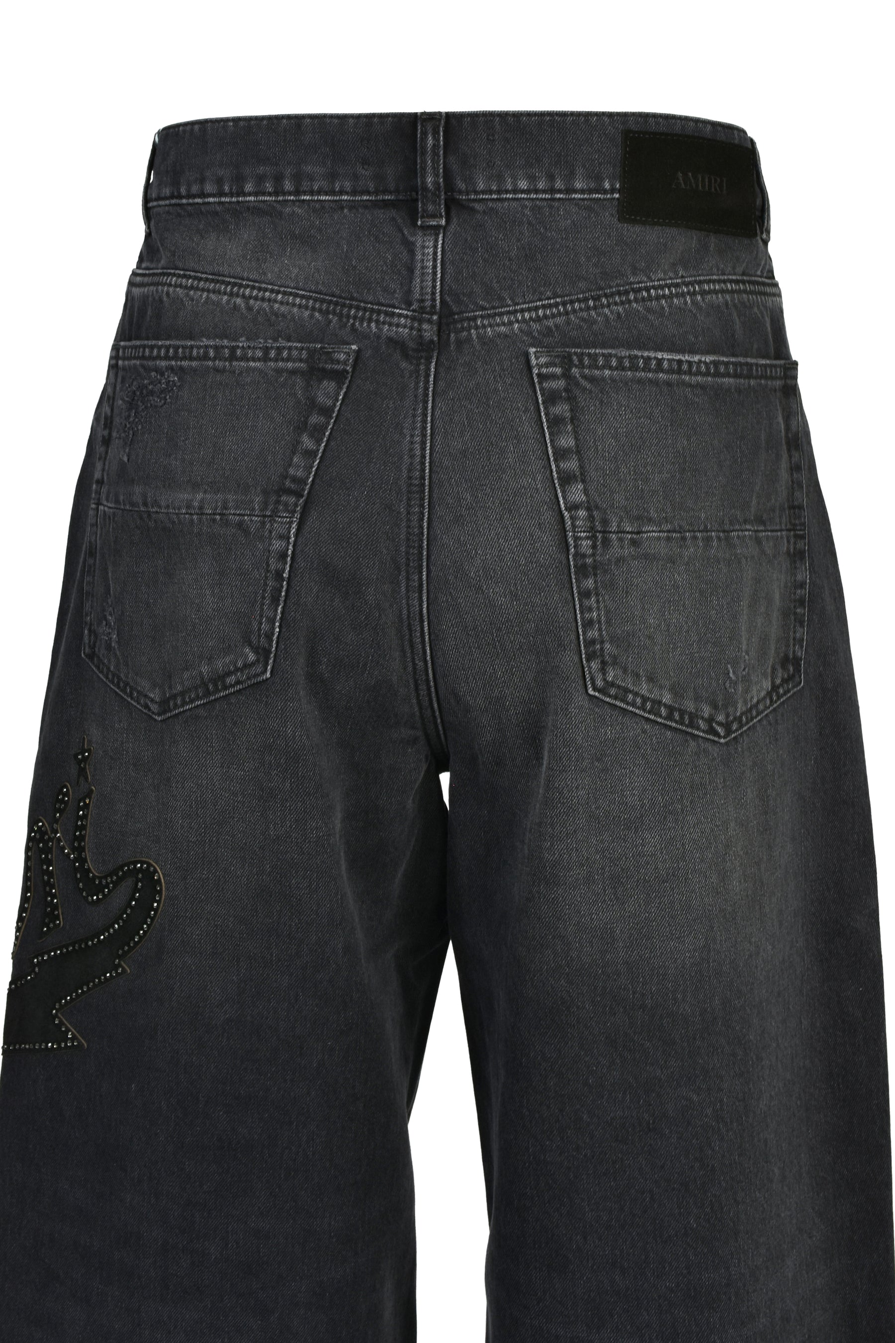 AMIRI HOLLYWOOD BAGGY JEAN / VINTAGE BLK