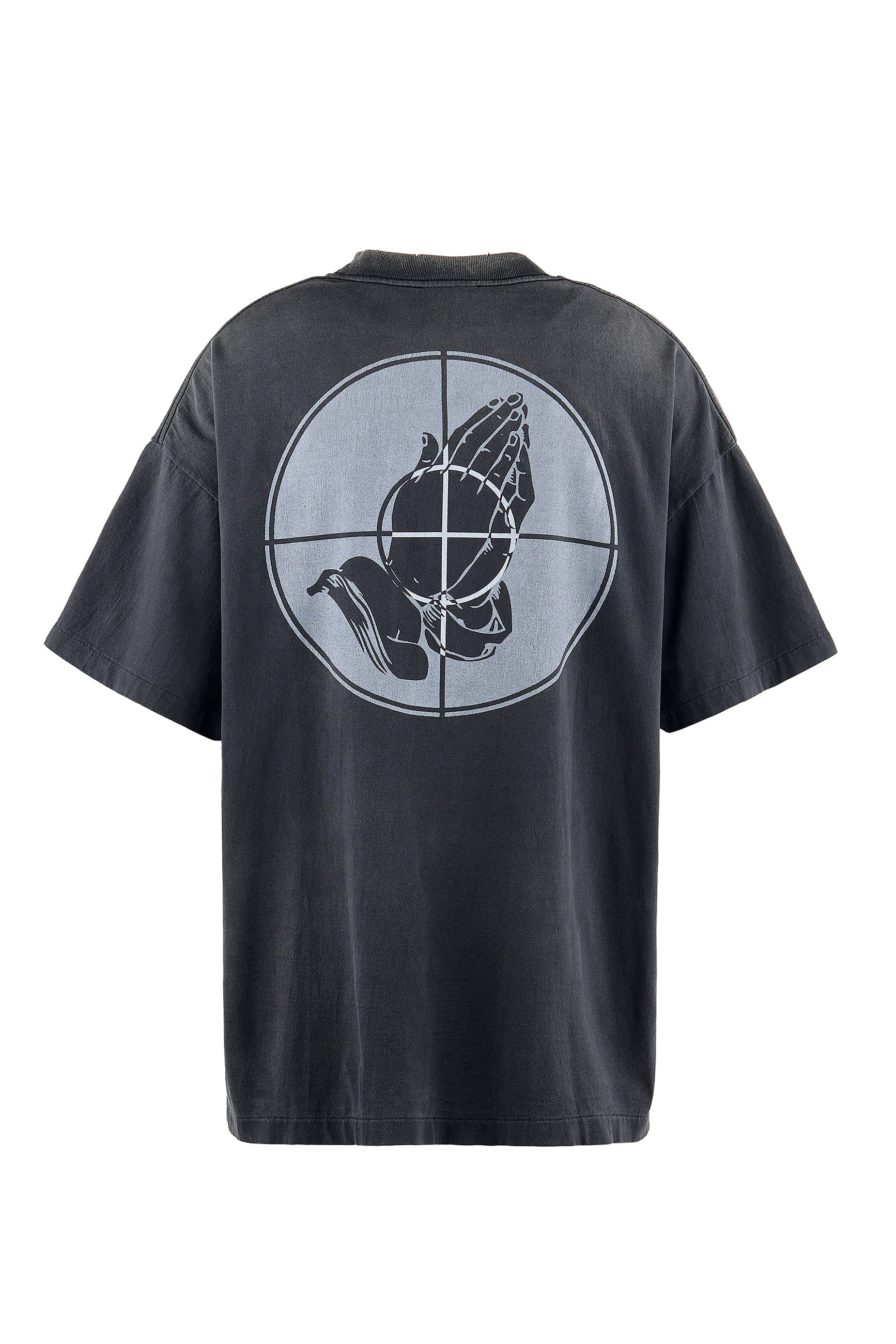 SAINT Mxxxxxx × FEAR OF GOD FG_SS TEE/SNT OF GOD / BLK