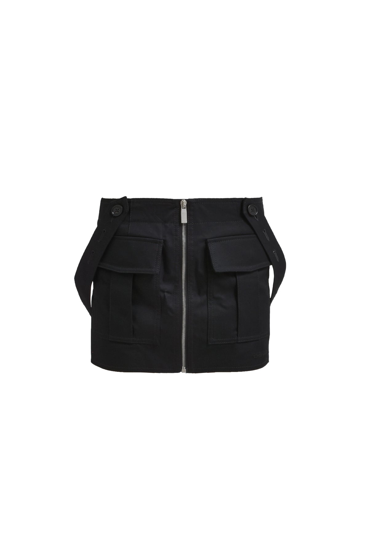 CO STRAPS CARGO MINI SKIRT / BLK