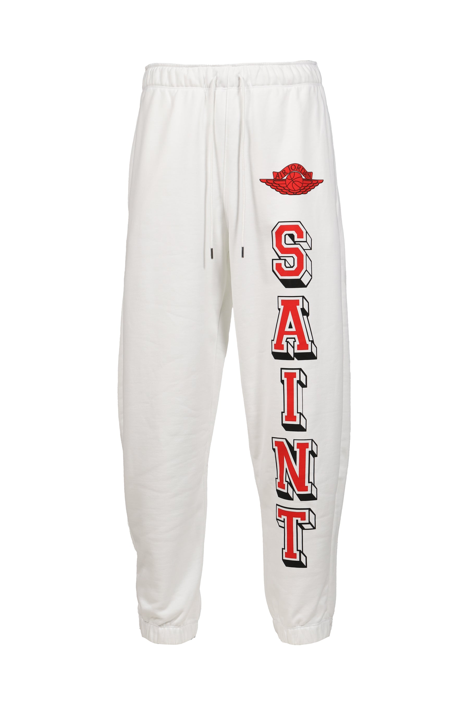 M J SM FLC PANT / WHT