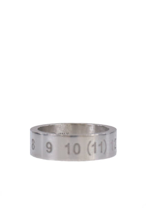 NUMBER REFERENCE RING 6,5mm / SIL