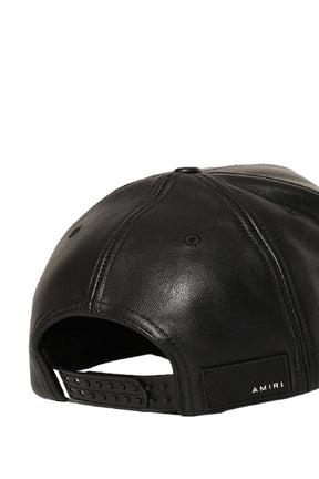 MA FULL LEATHER HAT / BLK