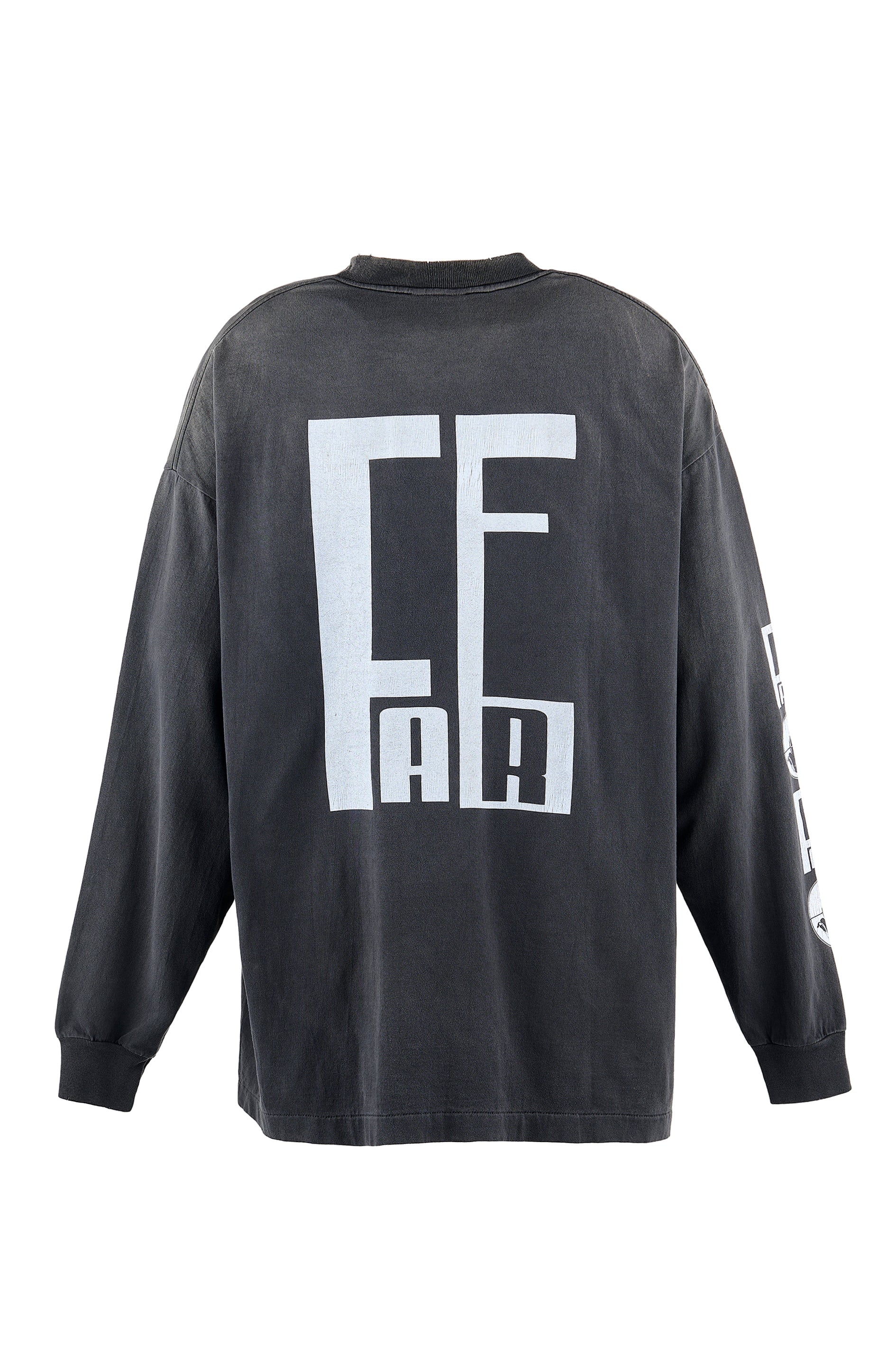 SAINT Mxxxxxx × FEAR OF GOD FG_LS TEE/SNT OF GOD / BLK