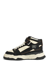 KEITH HIGH LEATHER / BLK WHT