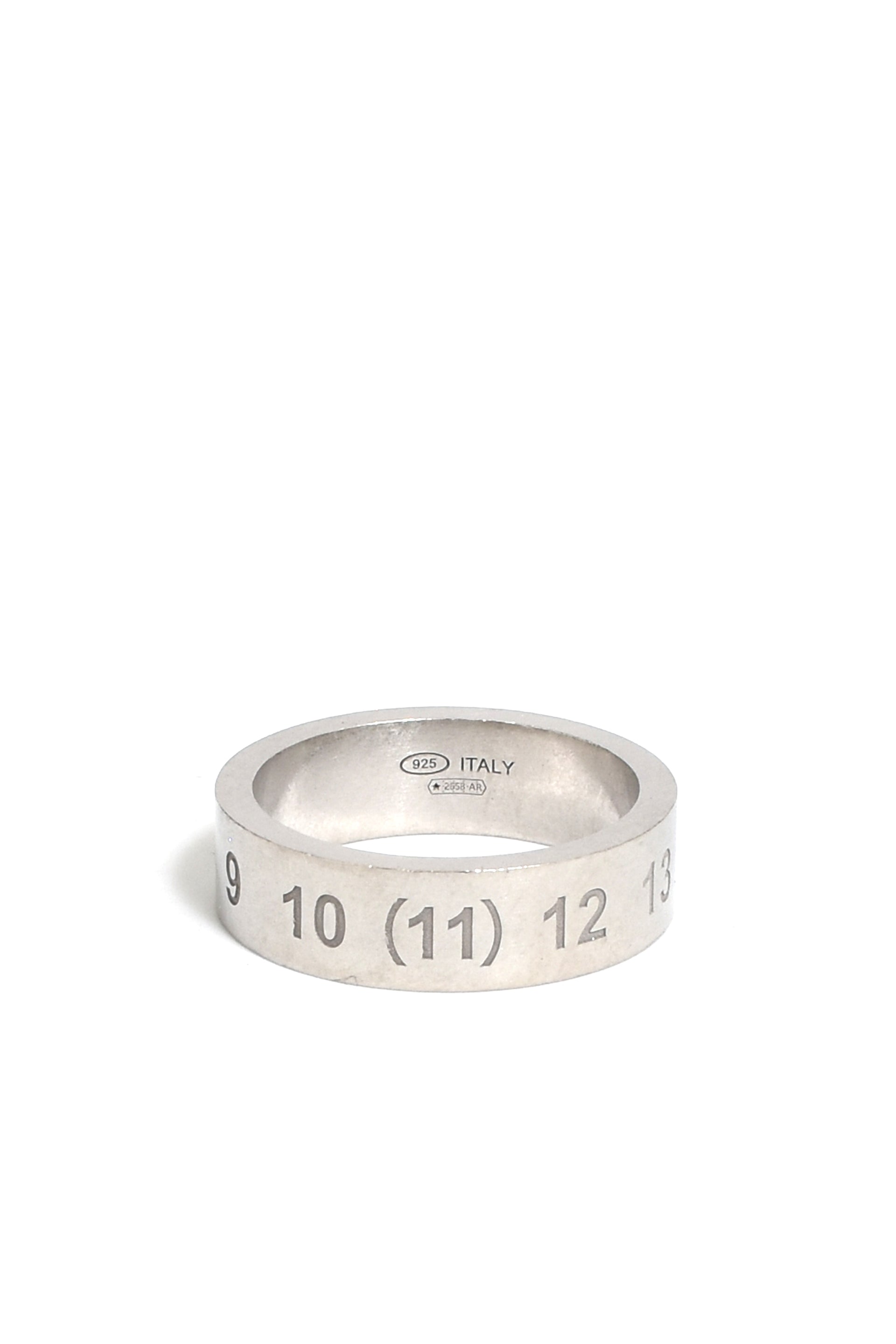 Maison Margiela NUMBER REFERENCE RING 6.5mm / SIL