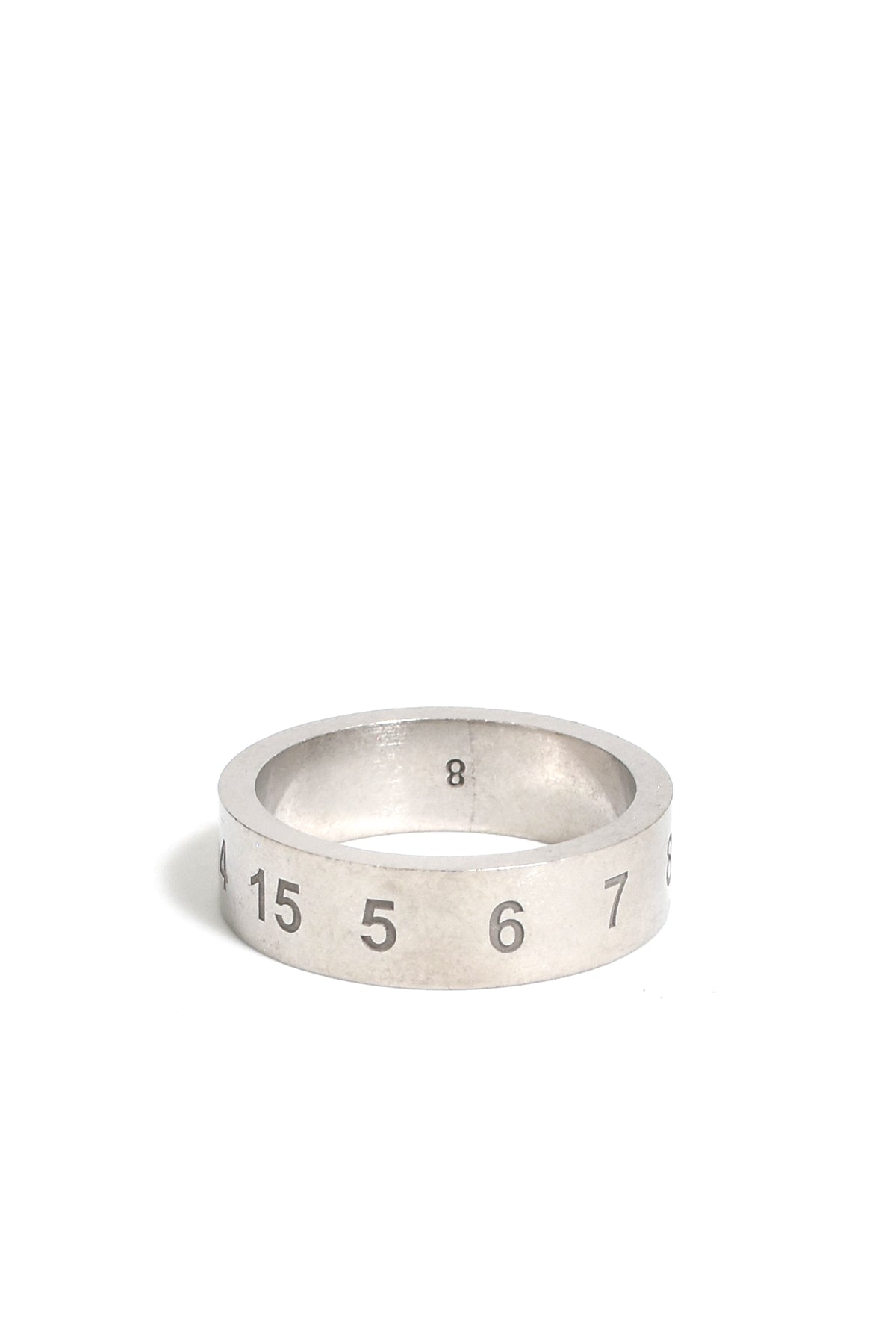 NUMBER REFERENCE RING 6.5mm / SIL