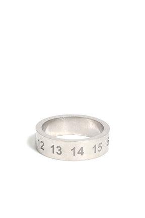 NUMBER REFERENCE RING 6,5mm / SIL