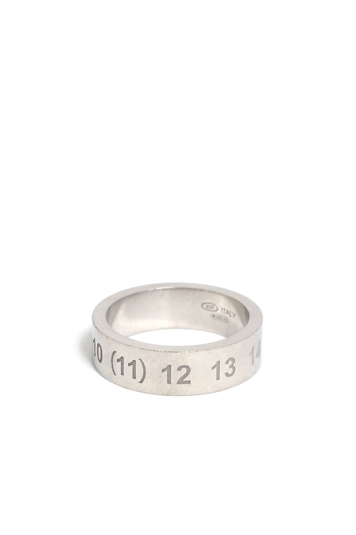 NUMBER REFERENCE RING 6,5mm / SIL