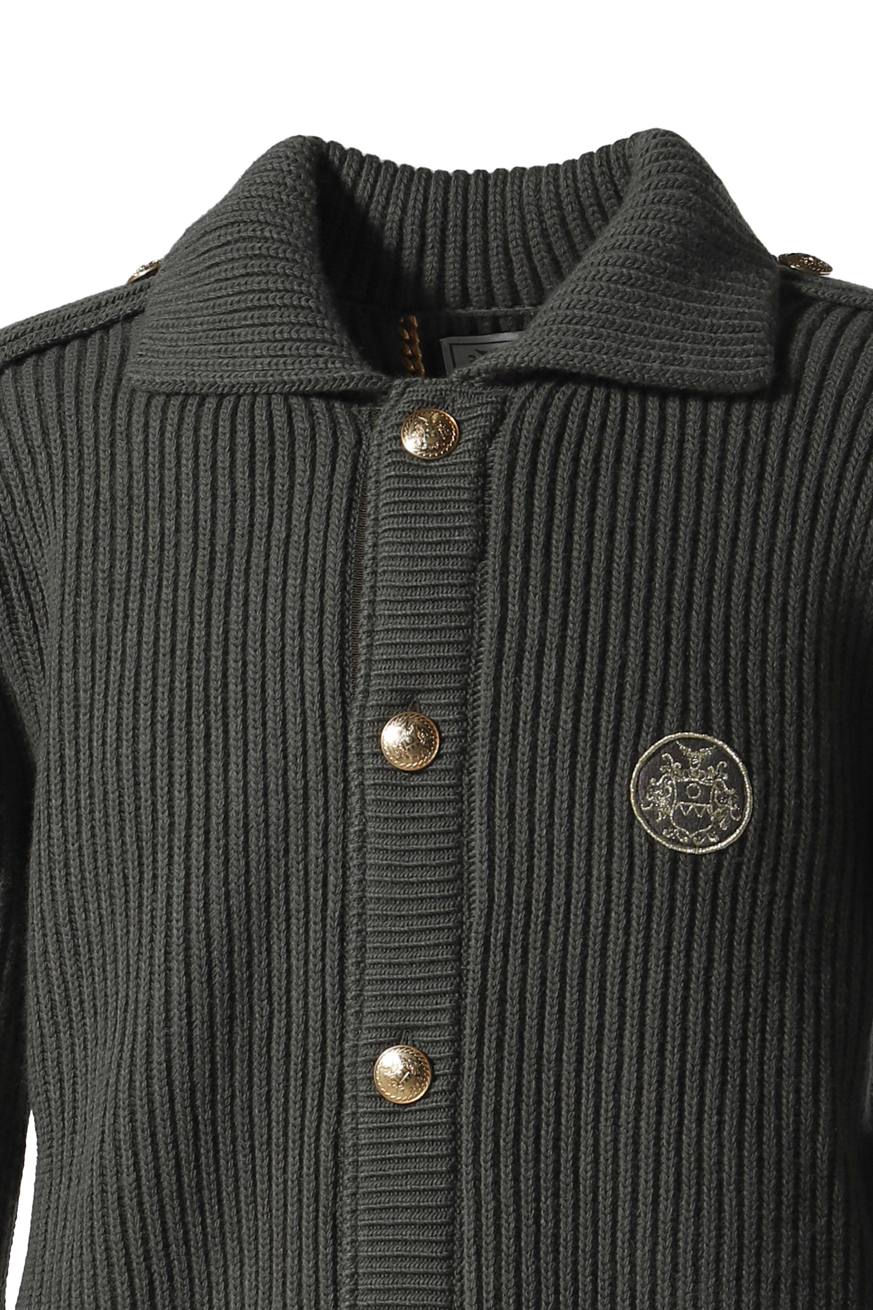 CARDIGAN / MILITARY GRN