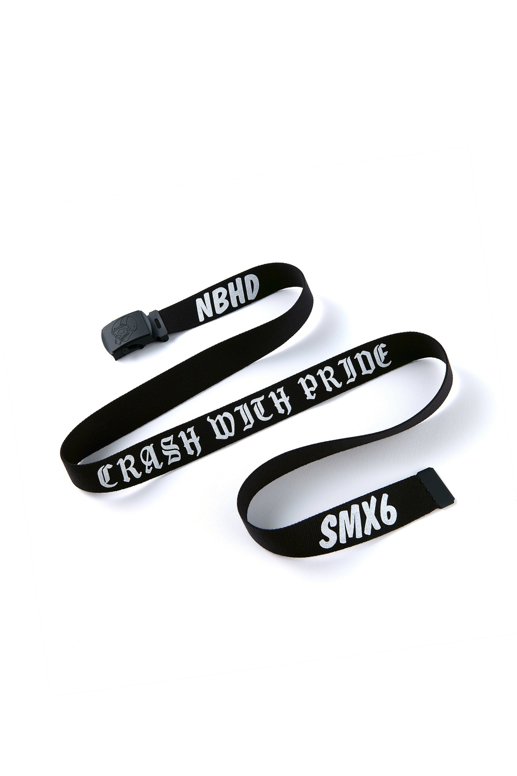 SAINT Mxxxxxx × NEIGHBORHOOD STHD . GI BELT / BLK