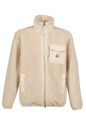 ZIP UP CARDIGAN / BEI 