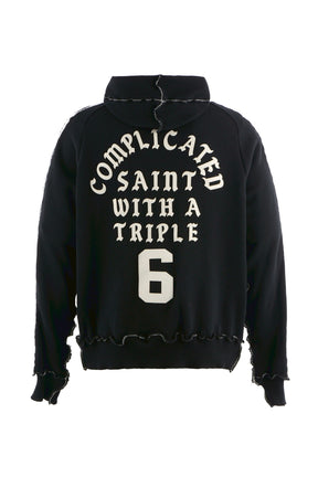 ALM_ZIP HOODIE / BLACK