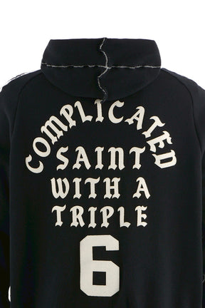 ALM_ZIP HOODIE / BLACK