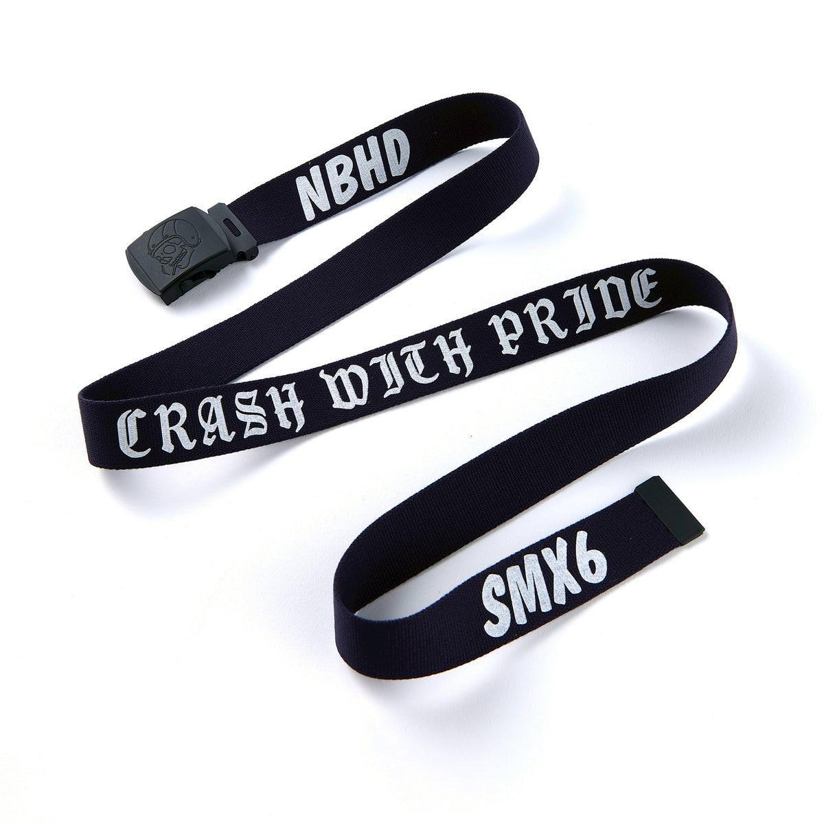 SAINT Mxxxxxx × NEIGHBORHOOD SS25 STHD . GI BELT / NVY - NUBIAN