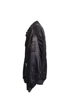AGED FLIGHT JACKET / BLK
