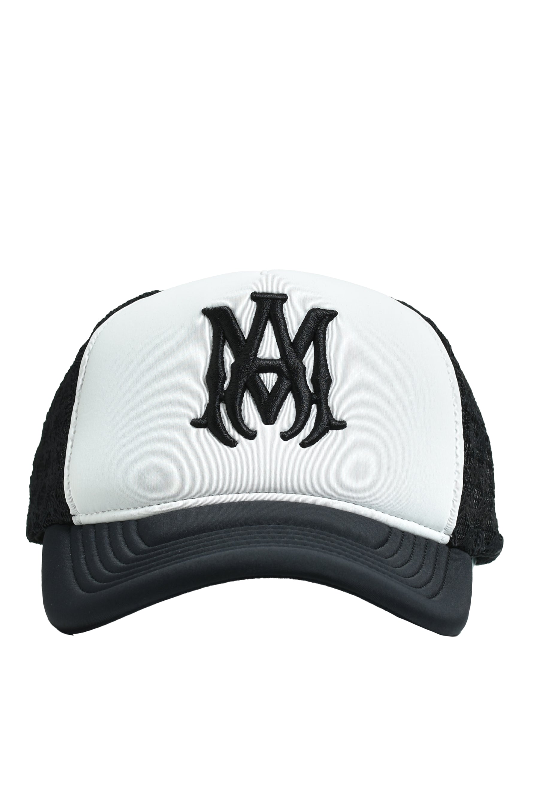 MA TWO TONE TRUCKER HAT / BLACK